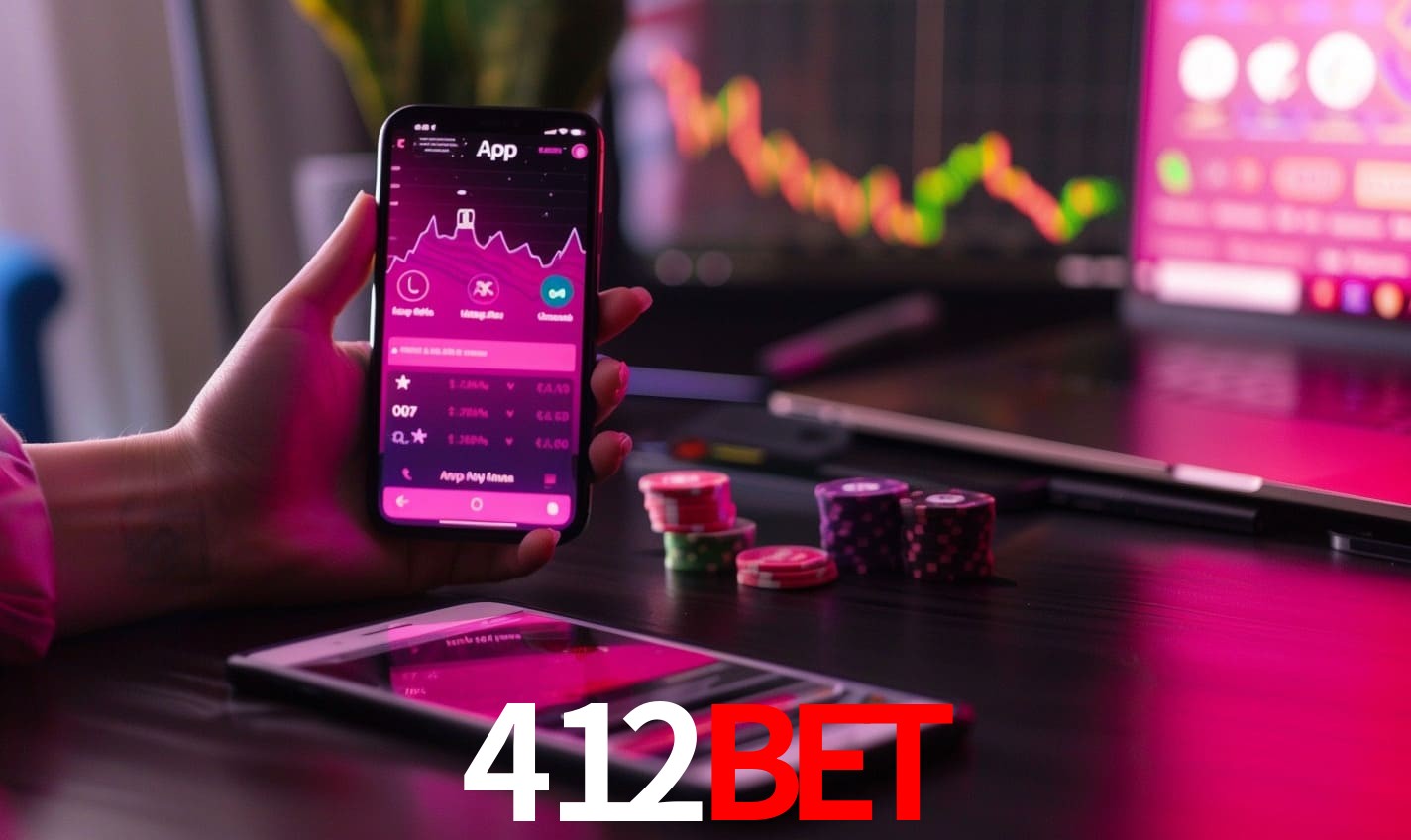 Recursos Exclusivos do App 412BET - Modo Offline, Login Biométrico